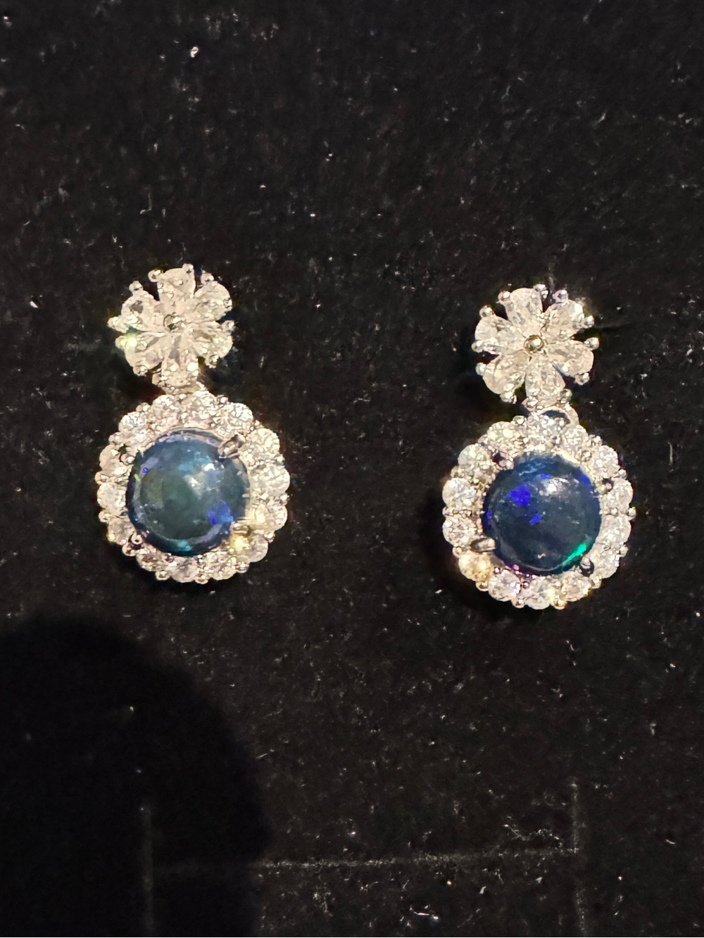 OPAL with rhinestones Drop Earrings - Women Jewelry